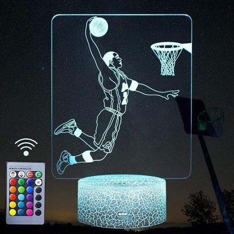 Veilleuse - Lettre LED - 16 Couleurs RVB - Télécommande - Alimentation USB - Pour Chambre Et Salon - 1 Pièce