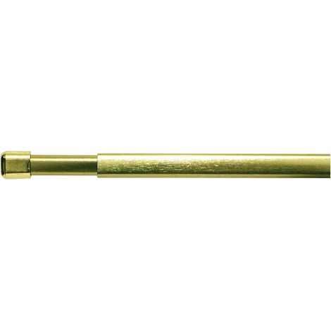 SWISH - 1 BACCHETTA PIATTA A VITE 60-80IN OTTONE COLORE ORO