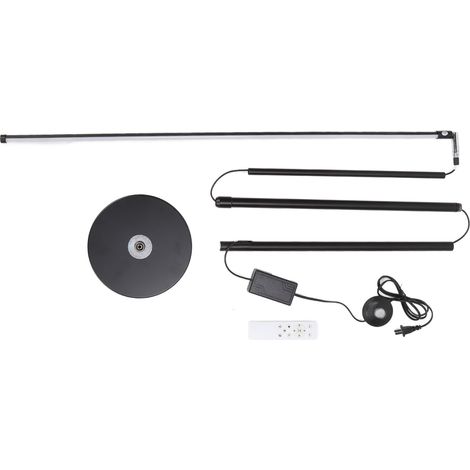 Lampadaire LED 100cm 36W télécommande, lumière de sol tatouage pour salon beauté lecture, 110-240V fiche US (1/5)