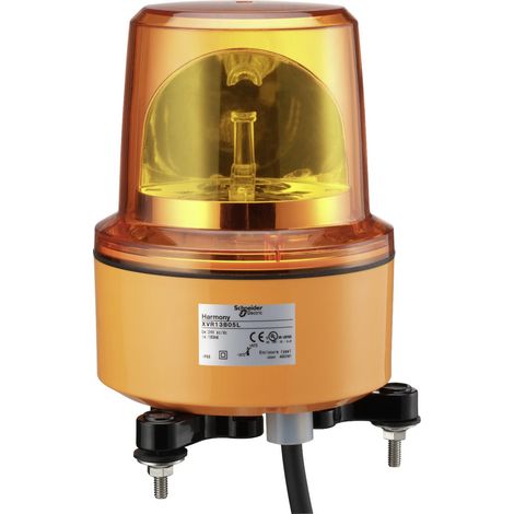SCHNEIDER LED-Drehleuchte 230V, orange Farbe, ideal für Signalzwecke. (1/2)