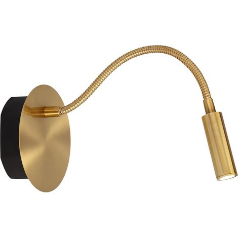 1 Applique murale, LED rechargeable, bras flexible, lumière chaude 3000K, montage magnétique, chambre
