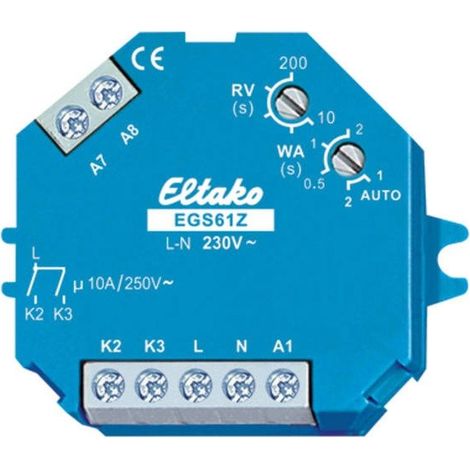 Eltako EGS61Z-230V conmutador temporizado blanco mando central