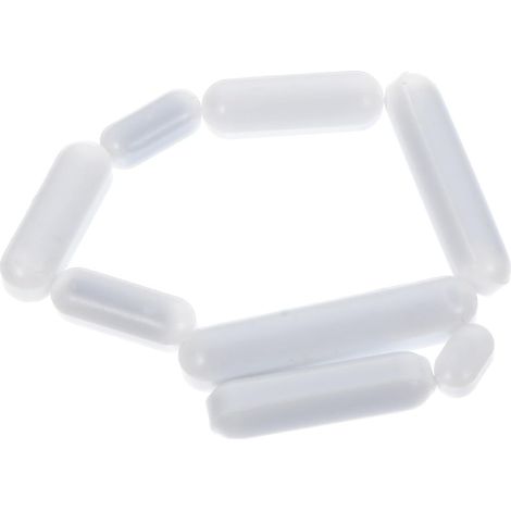 Barres de Mélange Magnétique Cylindriques Tige de Mélange Chimique Inerte en Ptfe Blanc 8pcs et Agitateur Magnétique pour Laboratoire de Recherche (1/5)