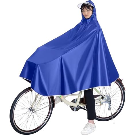 Poncho de pluie pour vélo, imperméable, poncho de pluie pour VTT, vélo électrique (1/5)