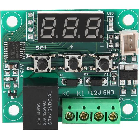 Module de capteur de thermostat numérique haute précision XH-W1209 (1/5)