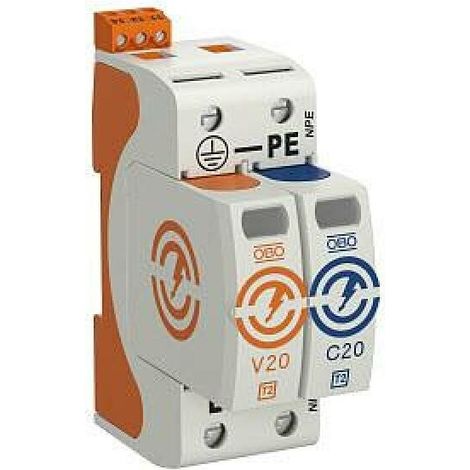 Parafoudre obo surgecontroller v20 1-pôle 280V