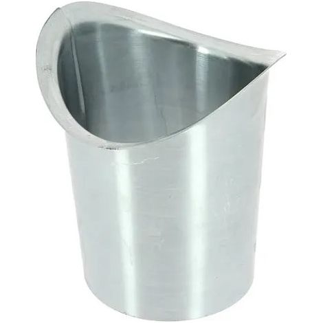 Raccord gouttière naissance à souder diamètre 80 mm – En zinc pour étanchéité durable – Résistant aux intempéries et à la corrosion