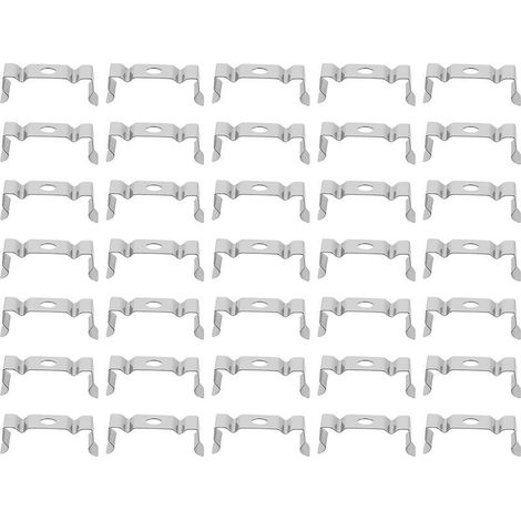 clips de fixation pour tubes LED T5 support métallique en (1/5)