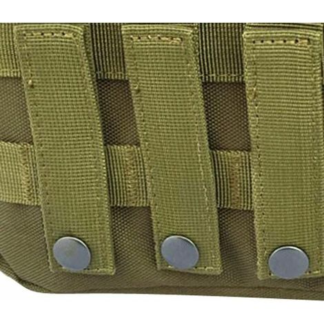 Rucksacktaschen, tragbare Werkzeugtasche, Erste-Hilfe-Tasche, Molle-System, Reißverschluss, wasserdichte Hülle – Grün, Sonnig (1/5)