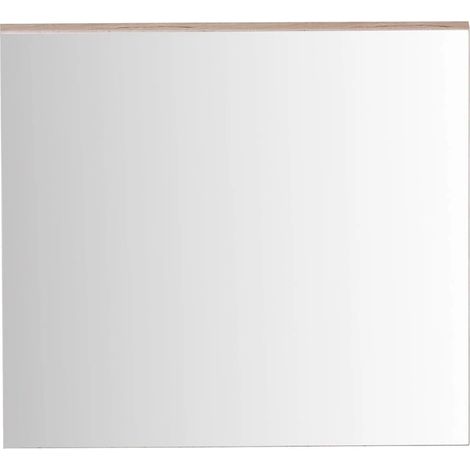 Miroir mural rectangulaire chêne clair Varok 60 cm (1/5)