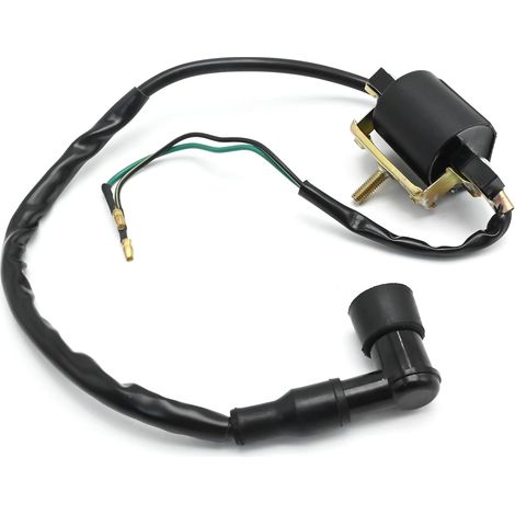 Bobine d'allumage performance – 50cc-125cc – Réf HI0016 – Ignition stable – Puissance accrue – Durable – Pour ATV, go-kart, pit bike (1/4)