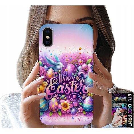Custodia per iPhone XS MAX - uovo felice, Pasqua, uova di Pasqua (1/5)