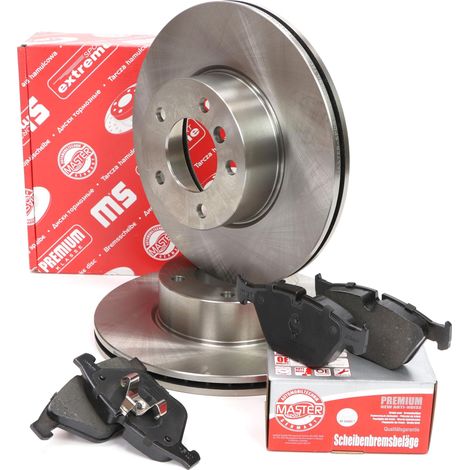 BMW VORDERES BREMSSCHEIBEN- UND BELAG-SET (1/3)