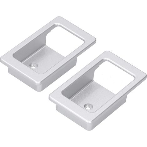2 Stück Türgriffschalen aus Aluminiumlegierung für die Innenseite, passend für Land Rover Defender 2004–2018 (1/5)