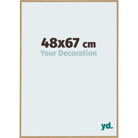 yd. - Cadre photo 48x67 - Hetre Clair - Plastique - Evry