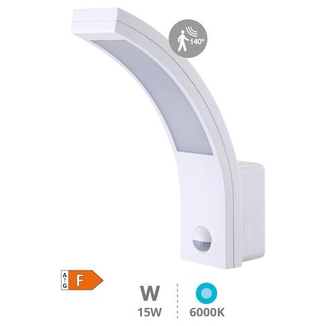 Aplique LED pared con sensor Havasu 15W 6000K Blanco GSC 200205009