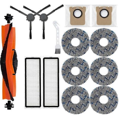 Filtre pour aspirateur brosse pour aspirateur Filtre de brosse pour aspirateur filtre de Xiaomi Robot Aspirateur S20+ / S10+ Aspirateur Accessoires pièce détachée Main Brosse HEPA Filtre Serpillière P (1/5)