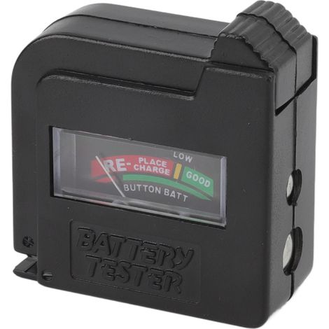 Digitaler Batteriekapazitätstester – LCD-Bildschirm – hohe Präzision – Spannungsregelung – AA/AAA/D/C/9V/1,5V-Batterien