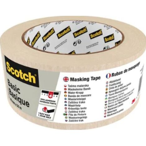 3M 7100210914 50 m Allzweck-Klebeband Für die Nutzung im Innenbereich geeignet Beige