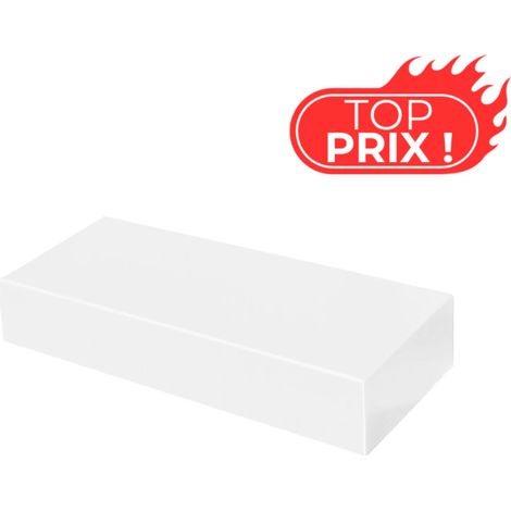 Fond alu ECO50 de couvertine pour acrotère toit-terrasse 8/10e - Blanc Pur - RAL 9010 - ALUHOME