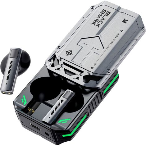 Auriculares gaming BLACK SHARK T11 Bluetooth 5.3 30h ENC Color Gris (1/5)