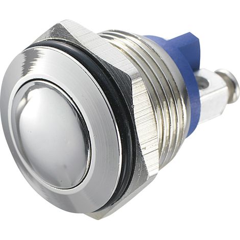 TRU COMPONENTS 701271 GQ 16B-N Vandalismusgeschützter Drucktaster 48 V/DC 2 A 1 x Aus/(Ein) tastend