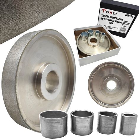 Mola diamantata CBN da 150 mm per affilatura
