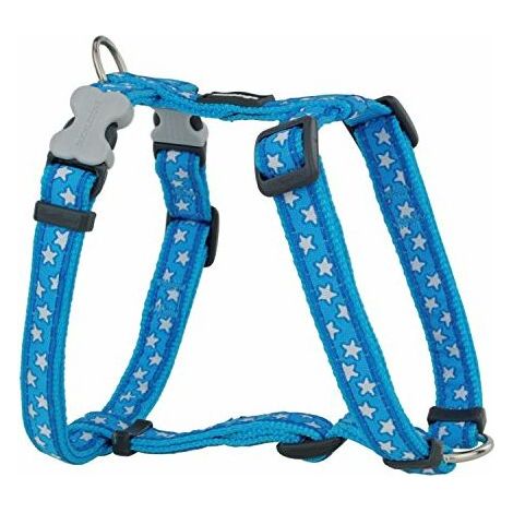 Imbracatura per Cani Red Dingo Style Azzurro Stella 25-39 cm (1/4)