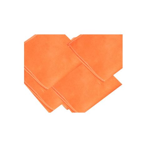 microfibres orange entretien courant par 10