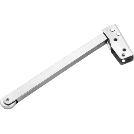 Lntyq Ferme-porte automatique, ferme-porte séquentiel pour porte coupe-feu, séquenceur de porte double, ferme-porte de passage pour portes intérieures ou extérieures, ferme-porte à ressort souple pou