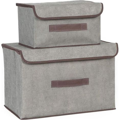 Vtizikl Sac de rangement pour vêtements, sac de rangement non tissé pour couette sous le lit, sac de rangement pour couette (1/4)