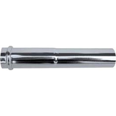 10PZ CANOTTO TELESCOPICO IN OTTONE CROMATO - ø mm.26