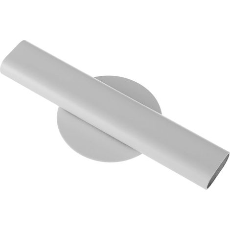 Vase mural en métal blanc pour présenter des fleurs, design nordique (1/5)