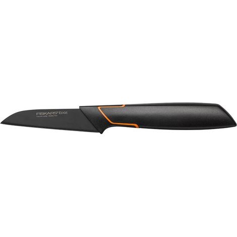 Cuchillo FISKARS EDGE para raspar, pelar y cortar verduras y frutas, 8 cm (1/3)