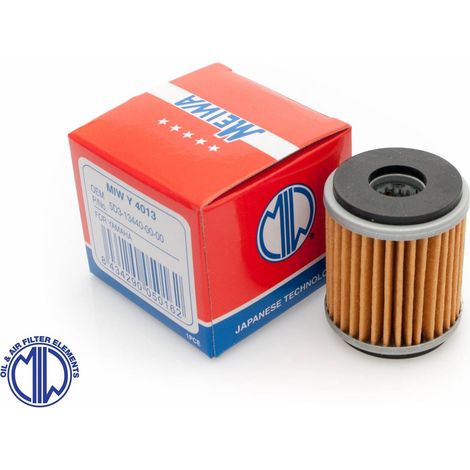 Filtro de aceite MIW Yamaha YZF/WRF/YFZ/YBR/YFM 250 HF140 (50 unidades)