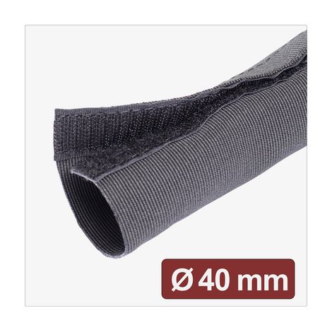 Kabelkanal quadrios 25ca757 Breite 40 mm schwarz