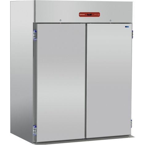 Armoire réfrigérée 2 chariots GN 2/1 - 600x800 - 2500L Acier inox Économie d'énergie 70% - Diamond (1/3)