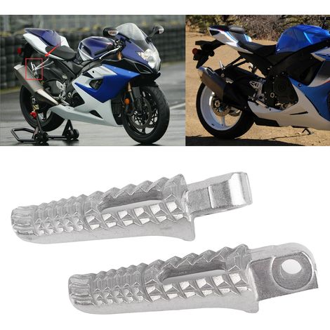 Hintere Fußrasten für Motorräder, kompatibel mit Suzuki GSXR600, 750 und GSXR1000 (1/5)