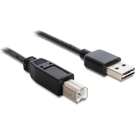 EASY-USB 2.0 Kabel, USB-A Stecker  USB-B Stecker Verwendung:  Embout eines externen Laufwerks an einen PC (1/4)