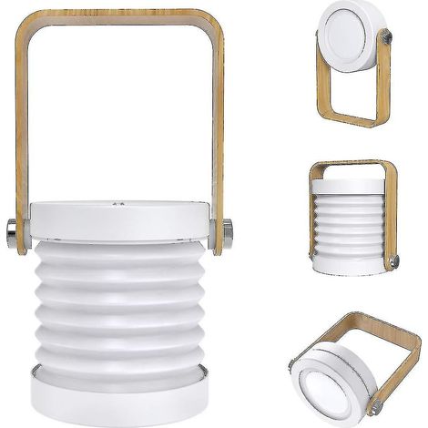 Lampe tactile LED rétractable, veilleuse télescopique pliable, lanterne de table (1/5)
