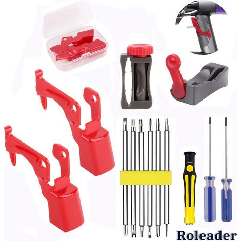 Bouton de déclenchement renforcé pour aspirateur Dyson V11 V10 , outil de réparation de bouton d'alimentation amélioré (1/5)