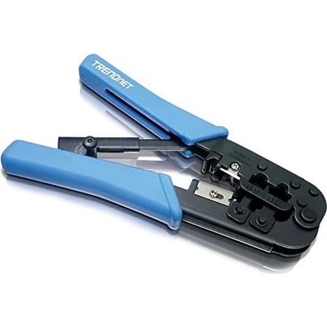 TRENDnet Crimpzange RJ-11RJ-45 Schneide-Abisolier- Werkz. (1/2)