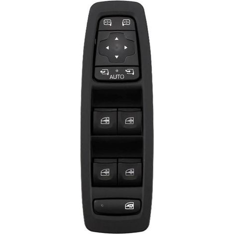 Interrupteur Levaventanas Electrico - Para Nissan Kadjar 2015-2022 - Modelo 2018 - Negro - 1 Unidad