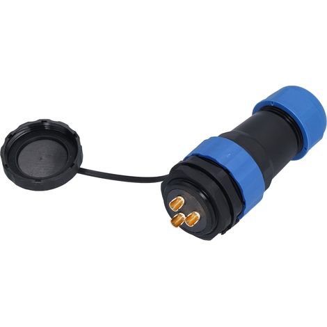 Écrou arrière IP68 pour connecteur étanche, prise électrique aviation 380V 45A, câble fil SP283 broche (1/5)