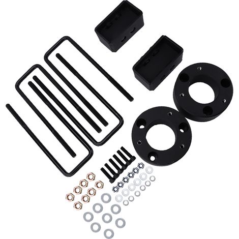 Kit de Surélévation 3 Pouces Avant/Arrière pour Ford F150 2WD/4WD 2004-2019, Suspension Rehaussement avec Cales, Compatible 4x4 (1/5)