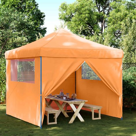Party-Zelt Orange 292 x 292 x 315 cm Oxford-Stoff (1/5)