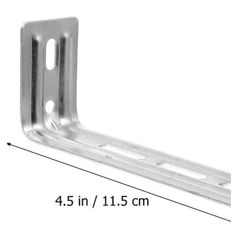 127-mm-Montagehalterung für Vertikaljalousien (Einzelhandel), siebenstelliger Code für Vertikaljalousien, Metallzubehör für Jalousien (1/5)