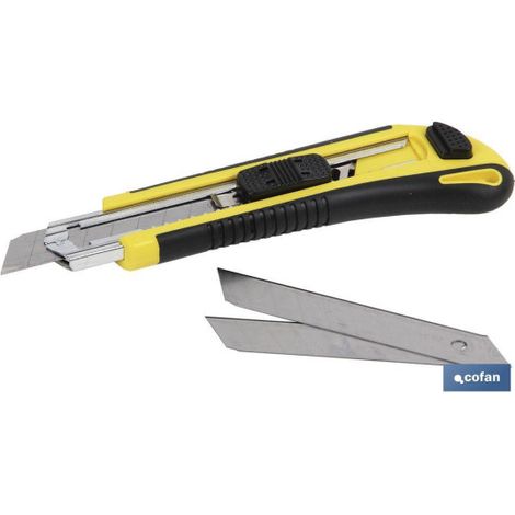Cútter Profesional con Cuchillas Intercambiables – 18 mm (1/5)