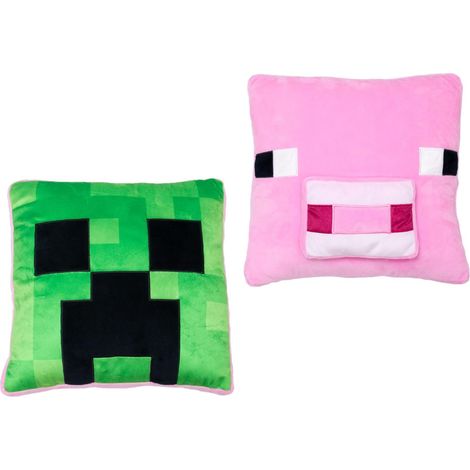 Coussin carré Vibes sous Licence, Super Doux, réversible 2 Faces, Parfait pour n'importe Quelle Chambre, canapé ou sur Le lit 35 cm x 35 cm (1/5)