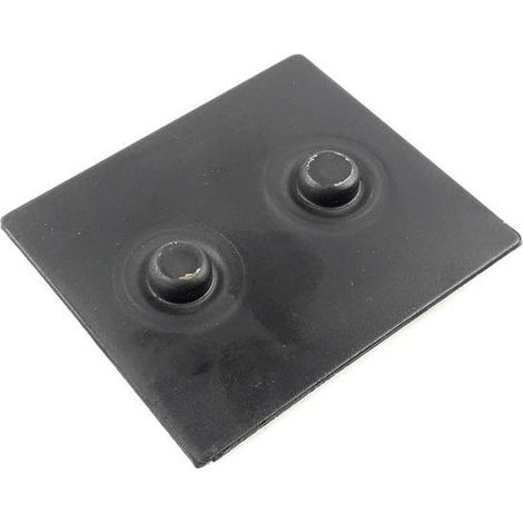 Amortiguador / soporte de resorte - MAN 81434006484 - A 88mm - B 105mm - h 13mm (1/5)